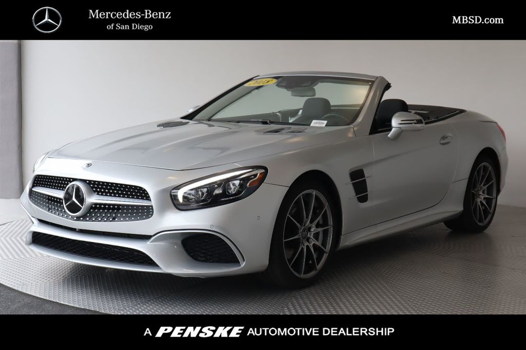 Pre-owned 2018 Mercedes-benz Sl Sl 450 Roadster In San Diego #27012 